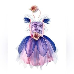 New - Pink and Purple Fairy Costume for Kids